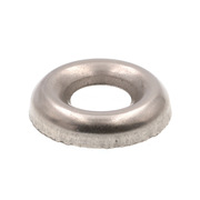 Prime-Line Countersunk Washer, Fits Bolt Size #12 18-8 Stainless Steel, Plain Finish, 100 PK 9083865